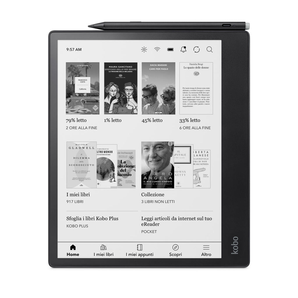 EBook Rakuten N605-KU-BK-K-BU Black 32 GB 10,3"