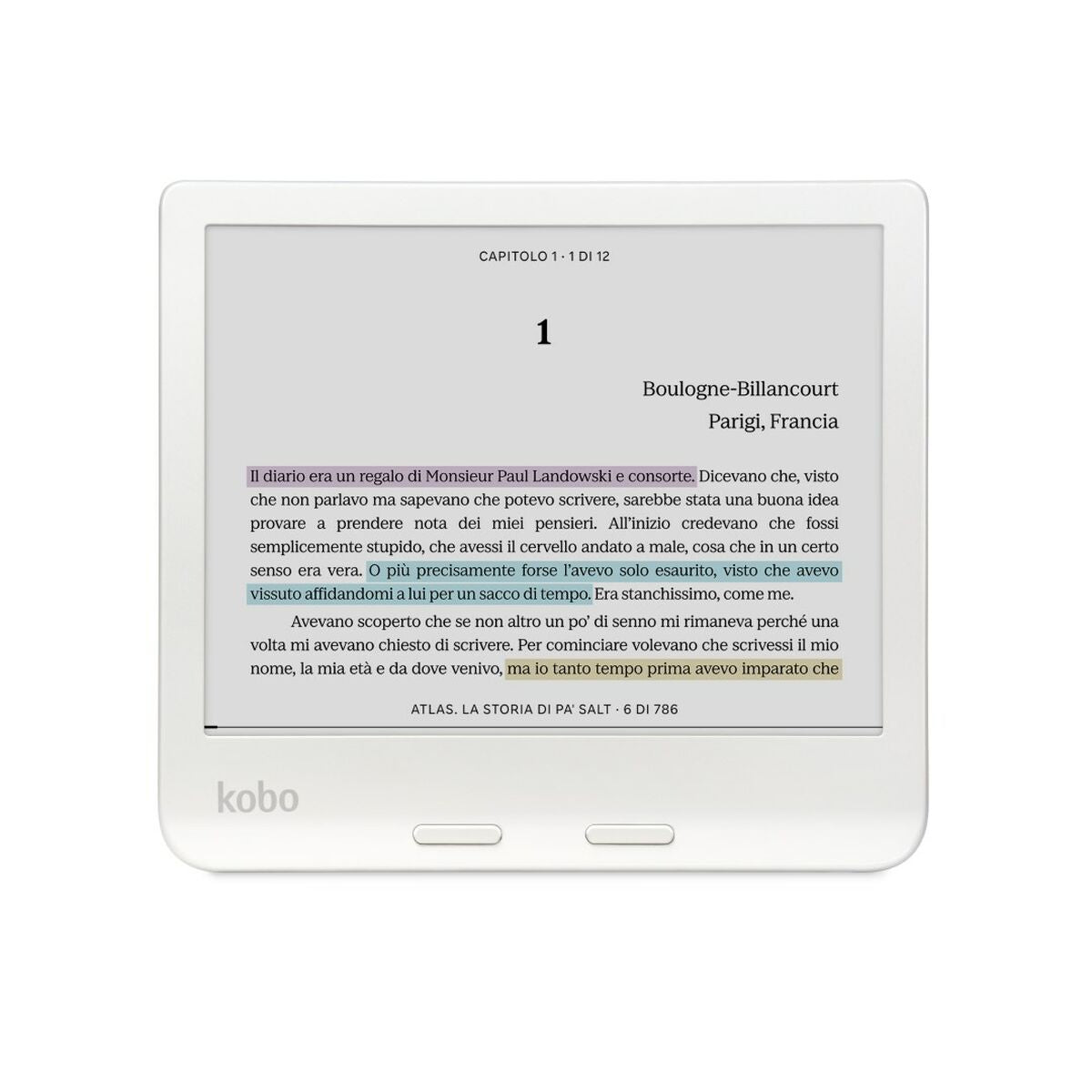 EBook Rakuten N428-KU-WH-K-CK White 32 GB 7"