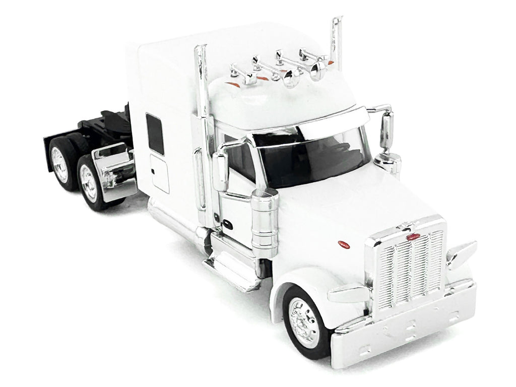Kenworth W990 with Stand Up Sleeper Cab White 1/87 (HO) Plastic Model Car by HO Logistics