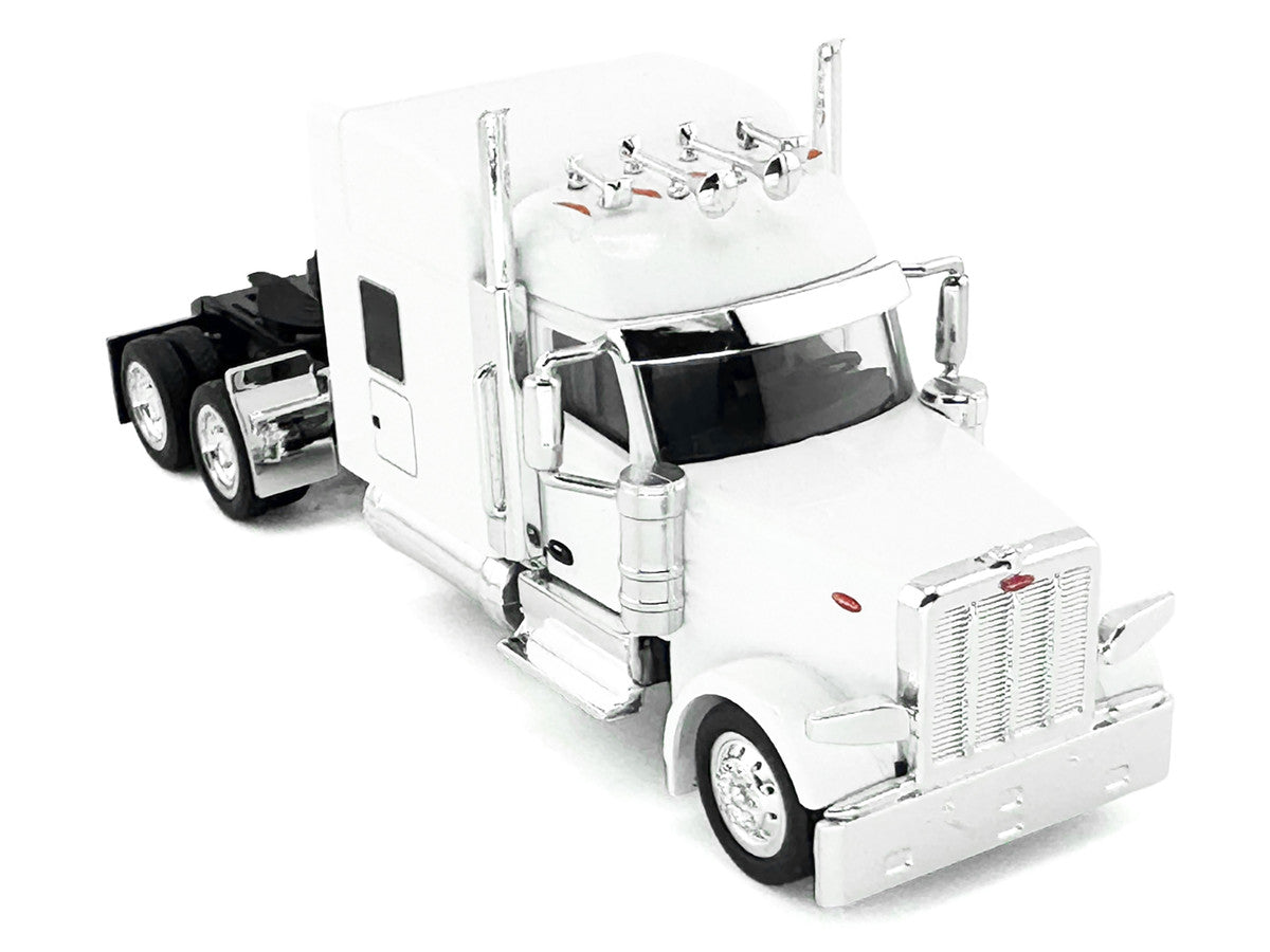 Kenworth W990 with Stand Up Sleeper Cab White 1/87 (HO) Plastic Model Car by HO Logistics