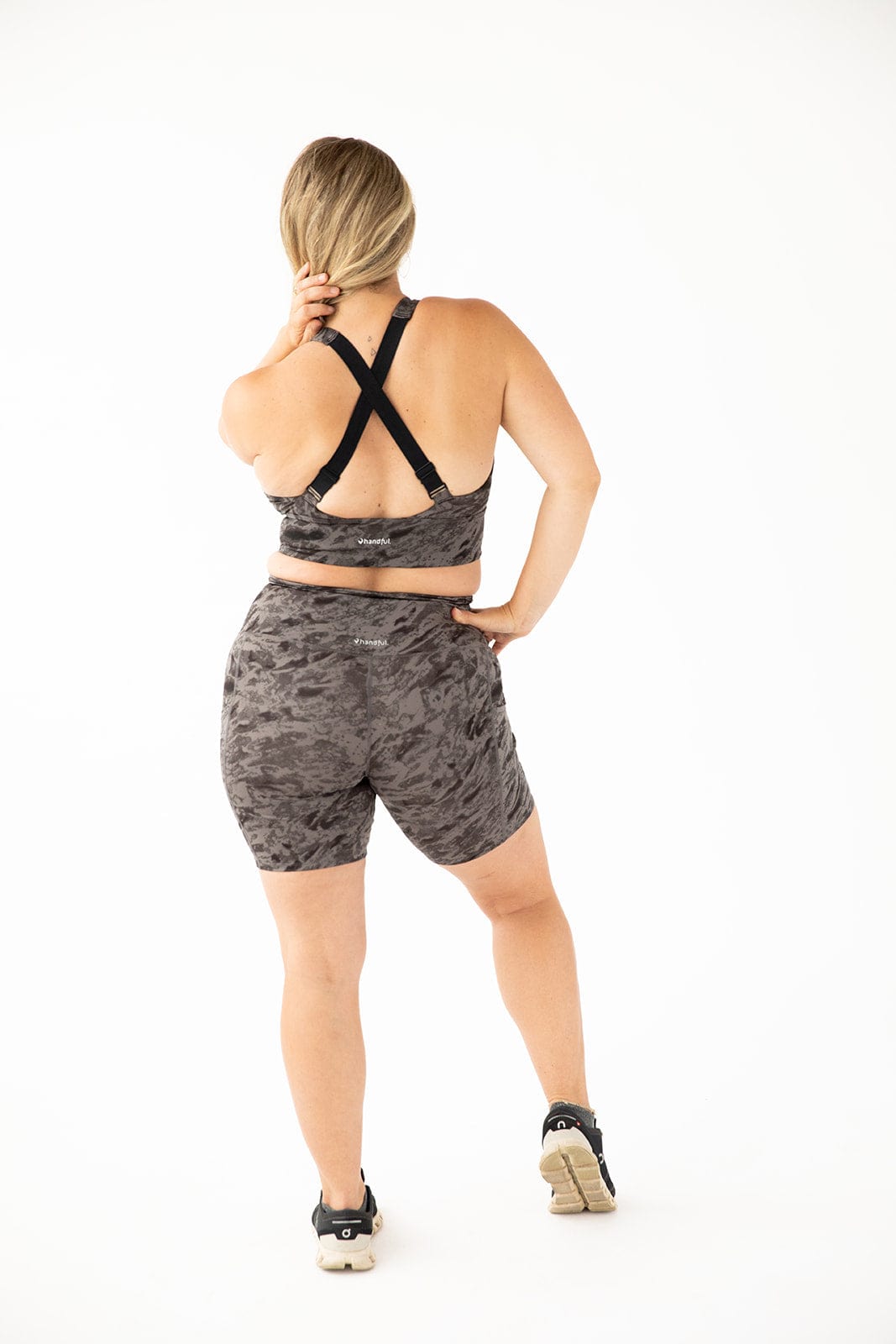 Hi Five High-Waisted Biker Short – Rock Steady